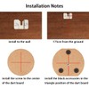 Dartboard Bracket - for hanging Dartboards - includes Screws and