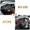 JeCar Center Console Dashboard Panel Trim Interior Decoration Accessories Compatible