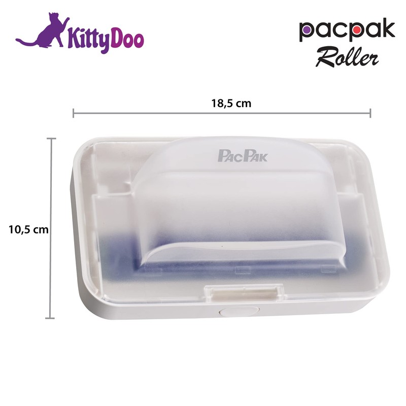 PacPak Pro Krümel- und Tierhaarentferner - Entfernt Haustierhaare, Staub, Tierhaare,