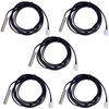 Hailege 5pcs NTC Temperature Sensor 100K 1% NTC B3950 Waterproof