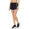 Augusta Sportswear - Pantalón Corto para Mujer, Talla Junior, Negro/Negro/Blanco,