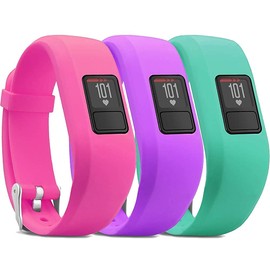 Tyogeephy for Vivofit 3/jr/jr 2 Bands, Adjustable Replacement Wristbands with Watch Buckle for Kids Women Men(No Tracker)