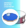 Drum Practice Pad for drumming drum pad and sticks 12