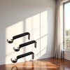 Curtain Rod Brackets Heavy Duty Drapery Hardware Adjustable Rod Holders
