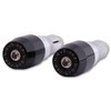Highsider Motorcycle Handlebar Handlebar Weights Evo, Black, with inner diameter