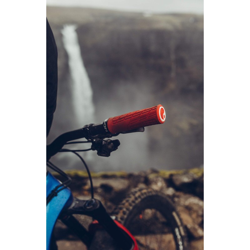Ergon Ge1 Bicycle Handlebar Grip, red