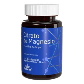 Citrato De Magnesiolecitina De Soya Bote C30 Cáps. 1.82 G. Sabor Sin Sabor                                                                            