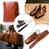 BOHUIZ 3 Pcs Scratch Awl Tool with Wooden Handle Leather