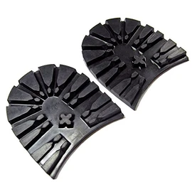 Sole Repair Parts Hiker Heel Large Replacement Heel, black
