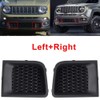 Front Bumper Grille Insert Bezel Cover Replacement (LH + RH)