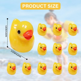 Cumnvulnt 12 Pcs 3D Duck Shoe Charms, Cute Cartoon Yellow Duck Shoe Charms Decoration, DIY Clog Pins Accessories for Boys Girls Party Birthday Gifts