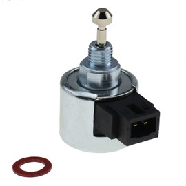 DVPARTS Fuel Solenoid AM134099 for John Deere 107H 125 135 145 L111 L118 L120 L2048 2548