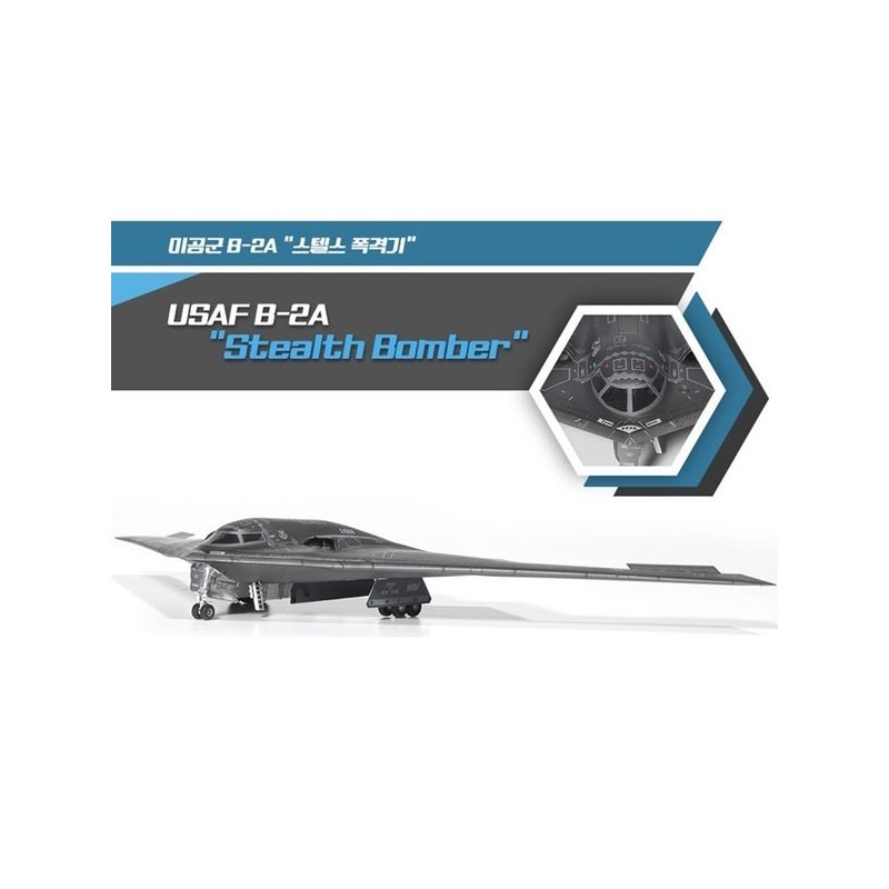 1/144 US Air Force B-2A Stealth Strategic Bomber Plastic Model