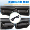 LLKUANG ABS Car Tailgate Handle Decorative Cover Fit for Toyota