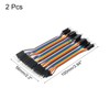 QUARKZMAN Male to Male 40Pin Breadboard Jumper Cable 2.54mm Pitch