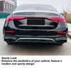 Rear Exhaust Tailpipe Cover Trim for E Class W214 AMG