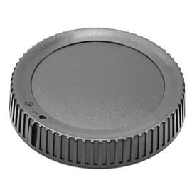 vhbw Rear Lens Cap Compatible with Nikon Nikkor Z 24-70mm f/4 S, Z 35mm f/1.8 S, Z 50mm f/1.8 S Camera - Plastic, Black