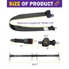 HOWBOW Golf Cart Seat Belt with Bracket, Universal Retractable Seat