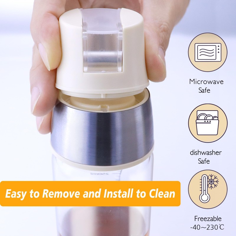 Matifaner Honey Dispenser No Drip, Maple Syrup Bottle, Olive Oil