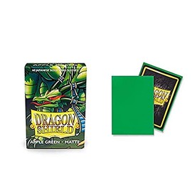 Dragon Shield Matte Mini Japanese Apple Green 60 ct Card Sleeves Individual Pack