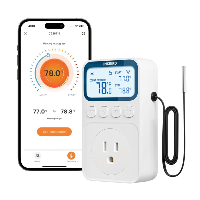 INKBIRD Plug in Thermostat WiFi