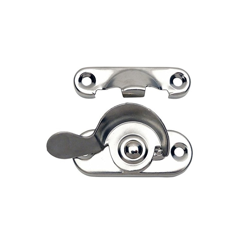 Designers Impressions 53737 Polished Chrome Window Sash Lock