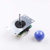 SANWA JLF-TP-8YT Original Joystick Dark Blue - for Arcade Jamma