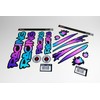 BIKE-label X400064 Bicycle Sticker Set E-Bike Scooter Racing Urban Lettering