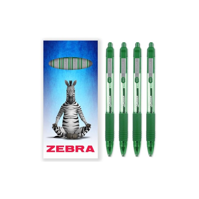 Zebra Z-Grip Smooth Ink Retractable Ballpoint Pen - 1.0mm Nib