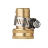 Hanobo 2 Pack Brass 5/8 Inch Female Thread Garden Hose