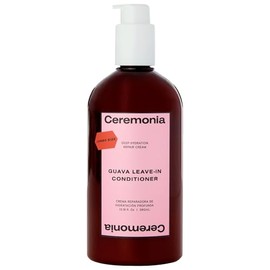 Ceremonia Guava Leave-In Conditioner Deep Hydration Repair Cream with Tamarind and Avocado, Jumbo Size 13.18 Fl Oz | 390 Ml