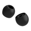 HiFiGo HiFiGo Divinus Velvet Silicone Earphones Ear Tips for Nozzle Size 3-5mm, Replaceable HiFi IEMs Earbuds Smoothly Deeply Eartips with 5 Size (Full Size(5 Pairs))