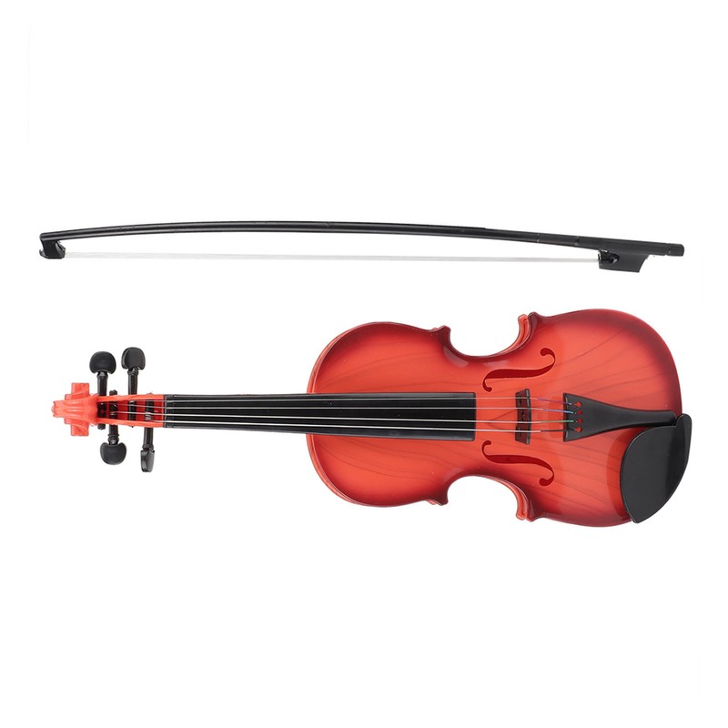 Simulated Kid Acoustic Violin Toy Adjustable String Musical Beginner Develop