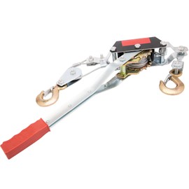 2-Ton Come Along Winch Power Puller, Heavy-Duty Dual Gear Hand Cable Puller Tool,Automotive Hoist Cable Puller