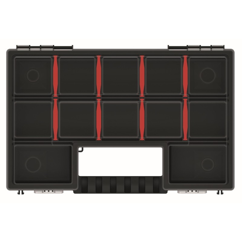 Mivos Double-sided assortment box 287x186x100mm - 2-sided sorting box with