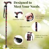 Merry Sticks Lightweight Foldable Walking Canes for Women and Men,