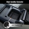 HIRUFAIT Center Console Organizer Tray Compatible with Land Rover Defender
