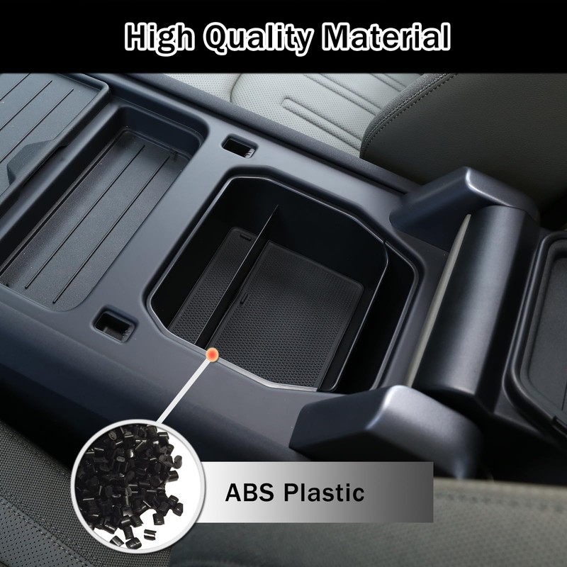 HIRUFAIT Center Console Organizer Tray Compatible with Land Rover Defender