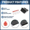 INFINAUTO 6 Pin Car Electrical Wire Connector Plug Kits, 2.5mm