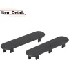 NoBrand 1 Pair Door Panel Handle Plug Screw Cover Trim