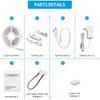 Led Strip Lights 50.5ft White Dimmable Led Light Strip Flexible