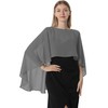 Hotshawl Capelets for women Chiffon Cape Shawls and Wraps for