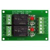 Electronics-Salon 2 SPDT 10Amp Power Relay Module, DC 12V Version.