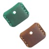 KDSSYFT 2pcs Genuine Leather Key Cover Leather Key Cover Leather