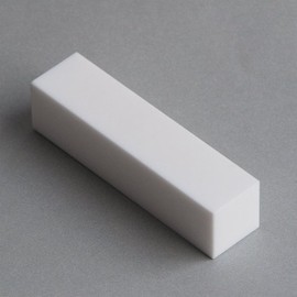 Macor, MAC4-1603, Machinable Ceramic Bar, 1" X 1" Square X 3" Long