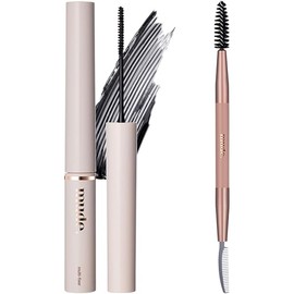 Inspire Skinny Curling & Multi-Fixer Clear Black and Lash Comb Set Volumizing Curling Mascara for Dramatic Lashes Smudge-Proof Water-Proof Stays on All Day