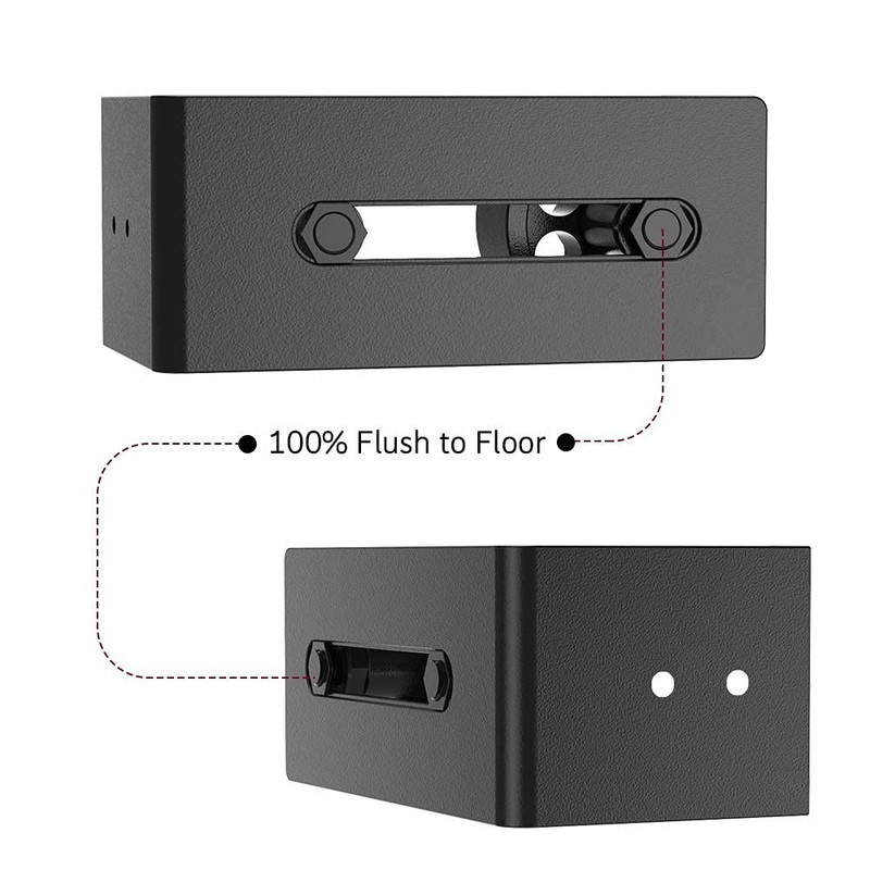 SKYSEN 2 Pack Barn Door Floor Guide Wall Mount Stay
