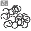 20 Pcs Retaining Clip Rings Compatible with Cricut Maker, Keep
