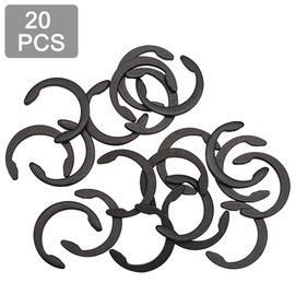 20 Pcs Retaining Clip Rings Compatible with Cricut Maker, Keep Rubber in Place with Retaining Rings, Keep Rubber Roller Replacement Retention Clamp Wheel Ring from Moving Parts Accessories Tools
