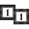 Teacher Created Resources Black Sassy Solids Double-Sided Calendar Cards